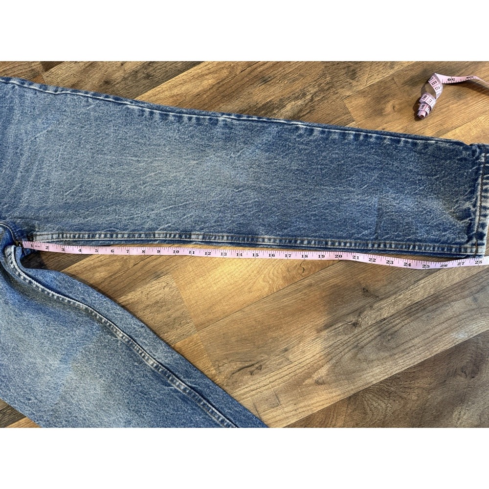 Vintage Levis White Label Jeans Womens 13 San Francisco Blue Pockets High Rise - Picture 12 of 14